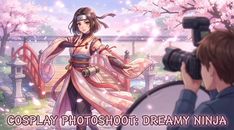 国产 cosplay视频 - 樱花忍者写真